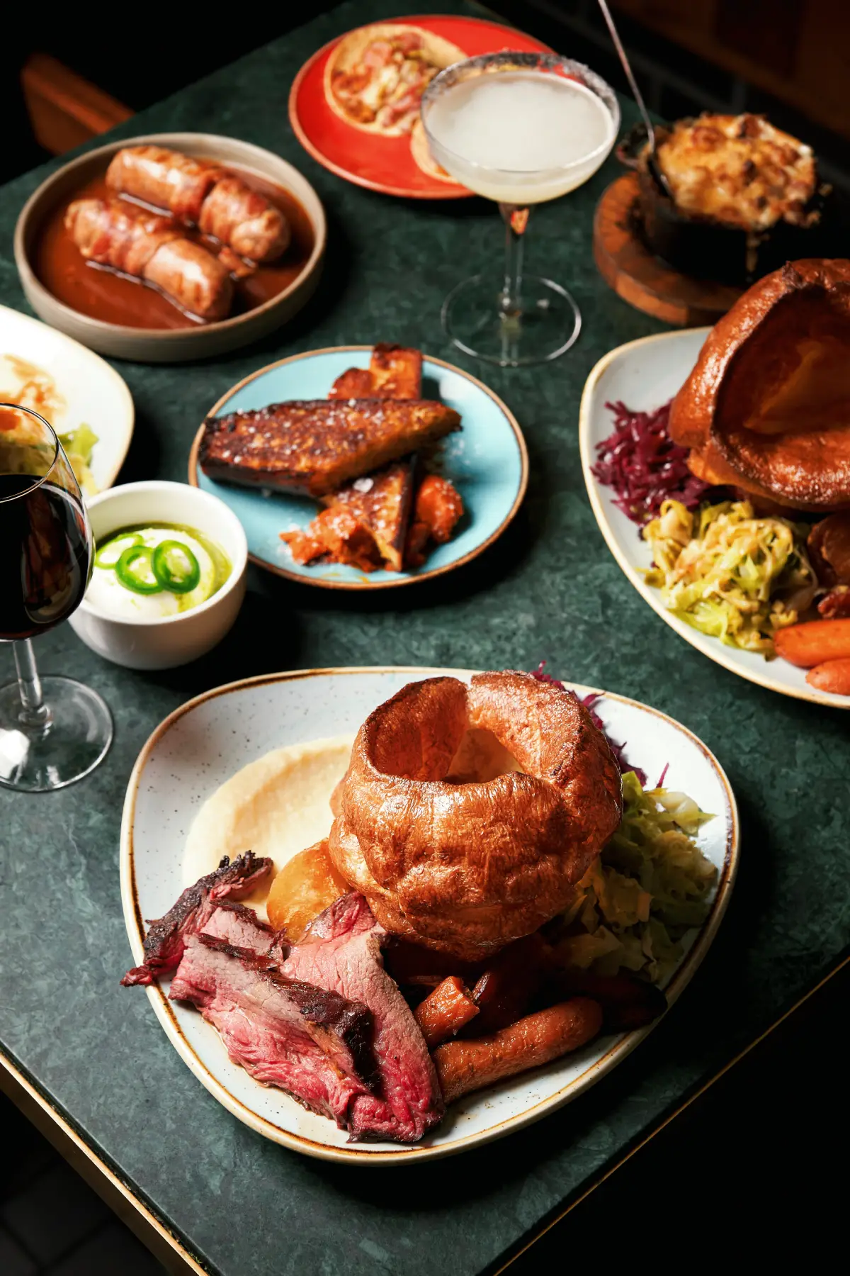 The temper Sunday Roast in Soho